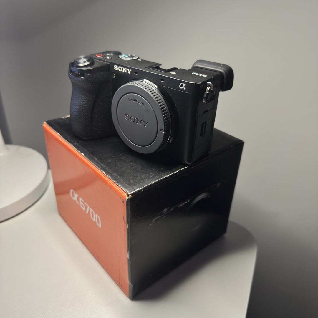 Sony a6700 (Category: Cameras) located in Lal-Lo. Submitted by hush_clo (Listing ID 1470032870, Image 3). Description: (PRELOVED) Sony a6700 (slightly negotiable) (sale or swap fullframe) sc: 70k+ inclusions - Body - strap - Original Battery - monitor has screen protector - signs of use - Clean sensor (free sensor cleaner) Bought april last year rfs: Switching to Full-frame Loc: Tuguegarao City, Cagayan.