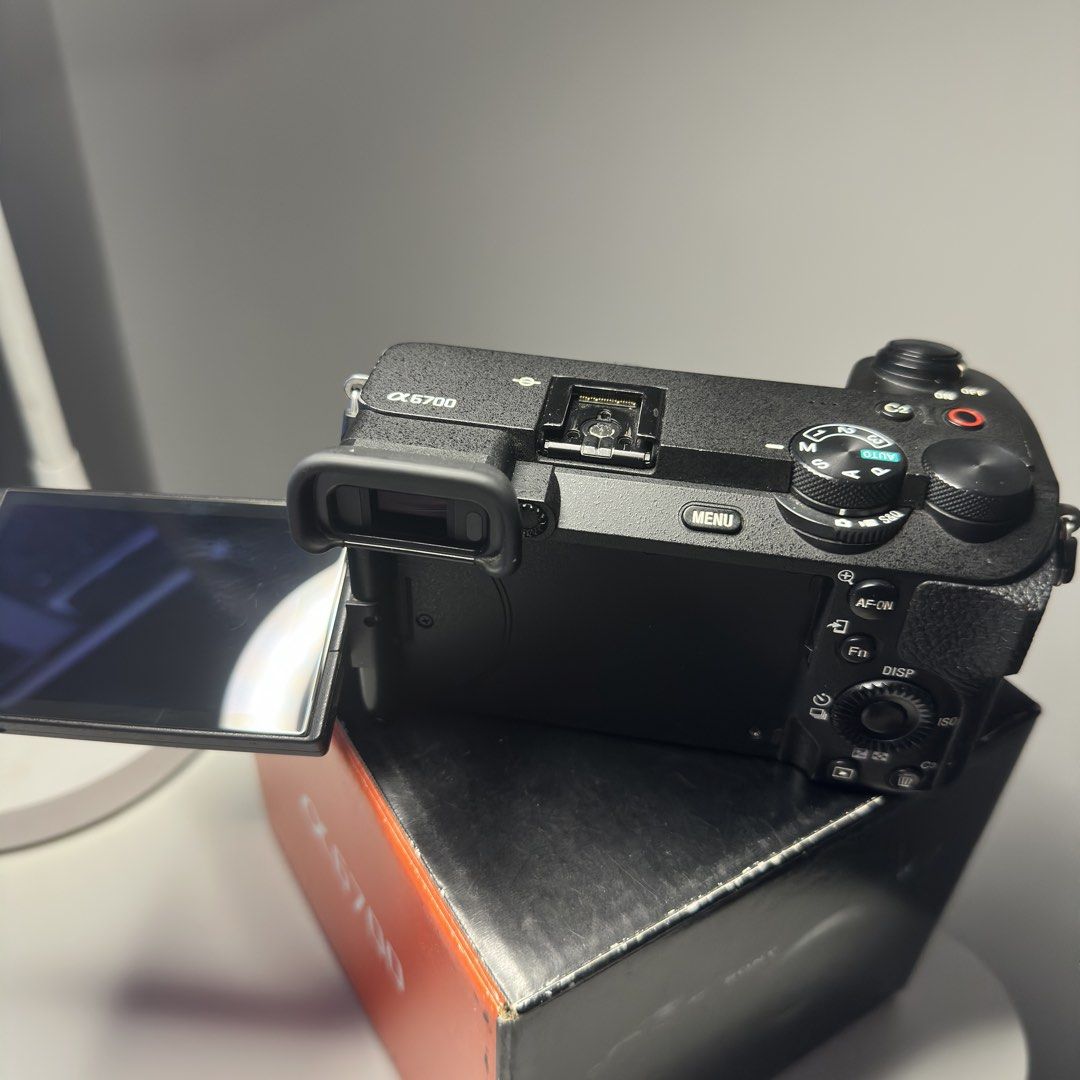 Sony a6700 (Category: Cameras) located in Lal-Lo. Submitted by hush_clo (Listing ID 1470032870, Image 2). Description: (PRELOVED) Sony a6700 (slightly negotiable) (sale or swap fullframe) sc: 70k+ inclusions - Body - strap - Original Battery - monitor has screen protector - signs of use - Clean sensor (free sensor cleaner) Bought april last year rfs: Switching to Full-frame Loc: Tuguegarao City, Cagayan.