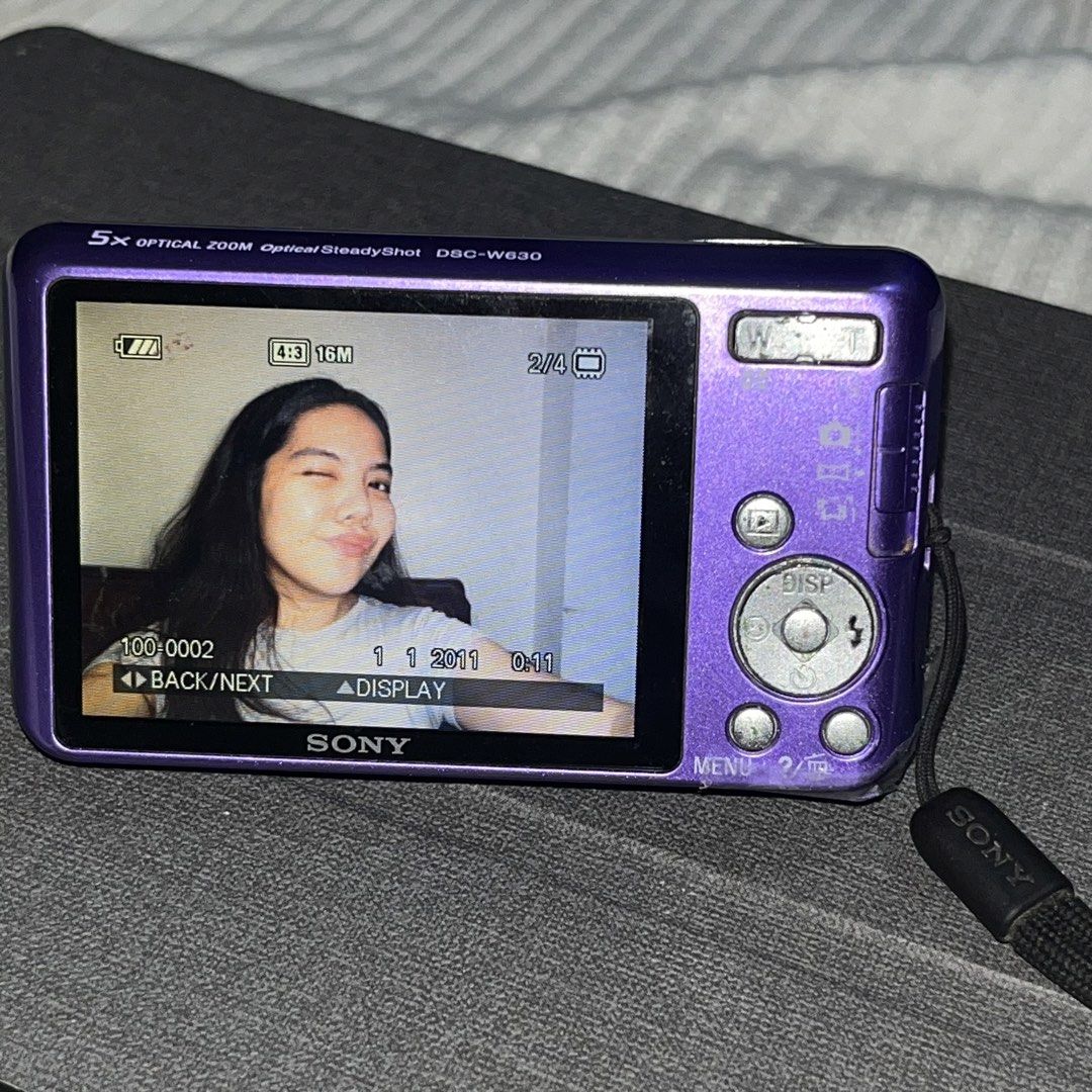 SONY CYBERSHOT DSC-W630 CAMERA (Category: Cameras) located in Marilao. Submitted by gatchapix (Listing ID 1470066722, Image 3). Description: 𐙚 FOR SALE: SONY CYBERSHOT DSC-W630 ‧₊˚ price: ₱4,000 NEGOTIABLE ─── ⋆⋅𐙚⋅⋆ ─── 🥛 condition & notes: ↳ body cosmetics: 8/10 (makinis pa!) ↳ issue: battery door (needs tape) - output not affected at all ↳ no functional issues - screen, flash, zoom, buttons all working ↳ performance: 100% working condition -
