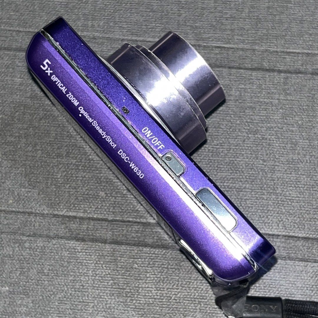 SONY CYBERSHOT DSC-W630 CAMERA (Category: Cameras) located in Marilao. Submitted by gatchapix (Listing ID 1470066722, Image 2). Description: 𐙚 FOR SALE: SONY CYBERSHOT DSC-W630 ‧₊˚ price: ₱4,000 NEGOTIABLE ─── ⋆⋅𐙚⋅⋆ ─── 🥛 condition & notes: ↳ body cosmetics: 8/10 (makinis pa!) ↳ issue: battery door (needs tape) - output not affected at all ↳ no functional issues - screen, flash, zoom, buttons all working ↳ performance: 100% working condition -