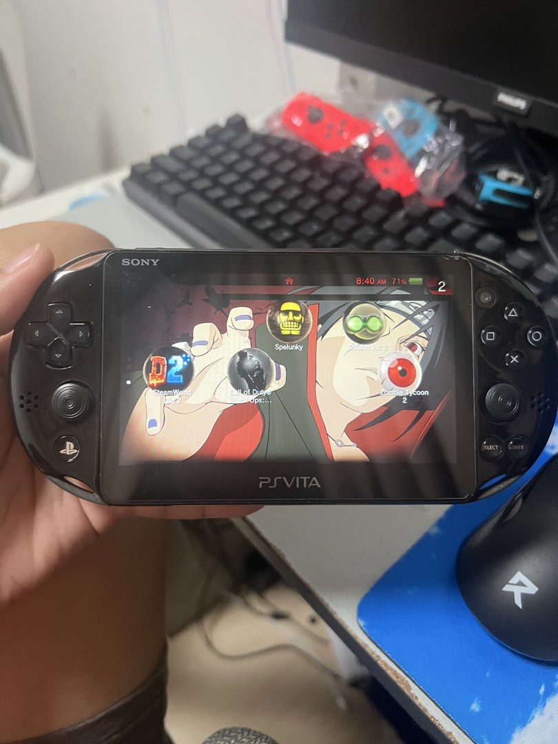Sony PlayStation Vita Handheld Console (Category: PlayStation) located in Makati City. Submitted by christian.19 (Listing ID 1469956932, Image 1). Description: Psvita slim Deffective may line sa lcd Speaker garalgal Good analog Good camera Good board Palitan nyo na lang lcd With games installed naka jailbreak na Unit only 8gb vita memory Price 2500 negotiable sa sure buyer .