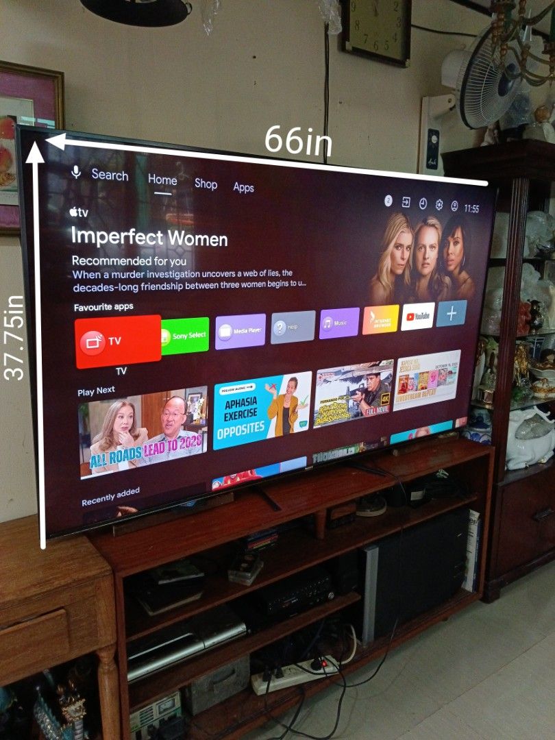 Sony Smart Android TV 75in (Category: TV) located in Manila. Submitted by gieboy65 (Listing ID 1469984194, Image 2). Description: Sony 75 inch 4K HDR SMART ANDROID TV Model KD - 75X9000F Fully Functional With it's Original Remote Control and Sony Wall Mounted Bracket Ready to Use No History of Repair No Dead Pixel Excellent Working Condition See Photos for References Interested buyers may Check and Test at Brgy Rizal Makati/ Taguig Near BGC/C5 MO