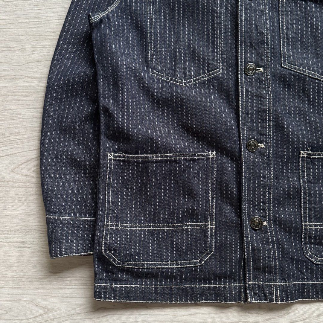 Spao Wabash Chore Jacket (Category: Coats, Jackets and Outerwear) located in Zamboanga. Submitted by rustic.rev (Listing ID 1470074468, Image 3). Description: Spao Wabash Chore Jacket In excellent condition Tagged: L Actual Measurements: Pit to pit: 22” Length: 29” Shoulders: 18” Sleeves length: 24”.