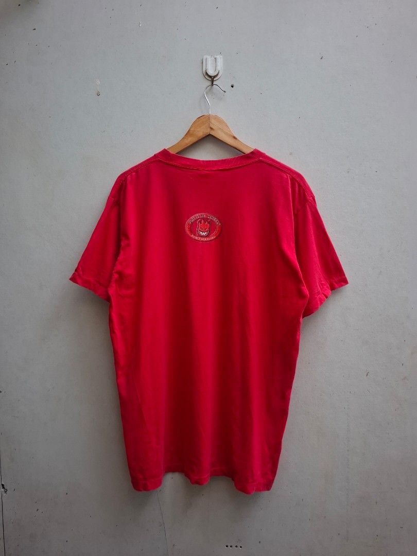 Spitfire Wheels Vintage SSATW (Category: Tshirts & Polo Shirts ) located in Iloilo. Submitted by mnky.bsns03 (Listing ID 1470078789, Image 2). Description: 9/10 Color rate Issue: Hairline Cracks 29 Length 22 Width.