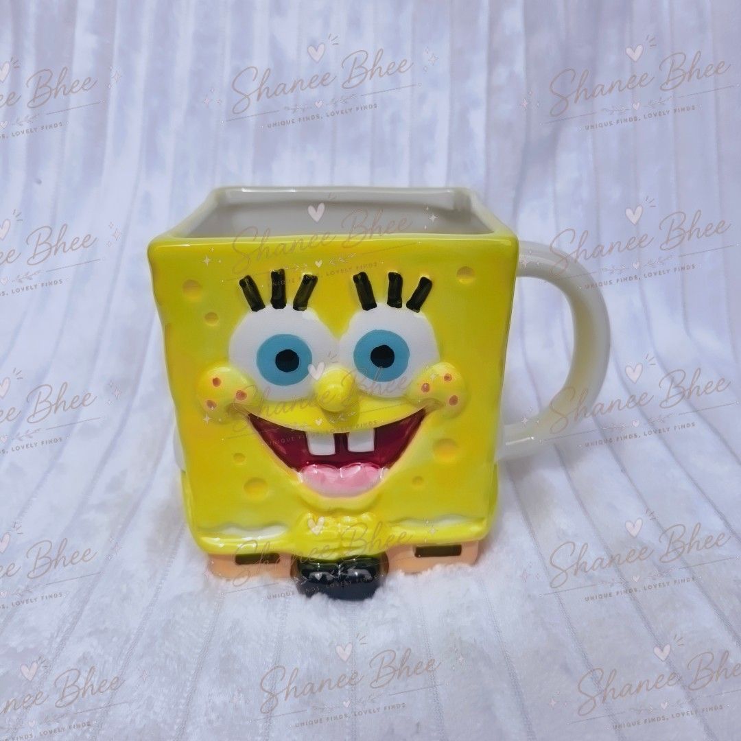 SPONGE BOB MUG (Category: Coffee & Tea Tableware) located in Bontoc. Submitted by shaneebhee (Listing ID 1469959043, Image 1). Description: 💛 SPONGE BOB MUG 💛 💰 ₱350.oo ✅ Available on hand 📦 Ready to ship ✨ No cracks or crazing! 👉 With tiny chip 📍 Bontoc, Mt. Province 💚 GCash payment only 📦 Nationwide shipping via J&T Express 🕰️ Luzon: 2–3 days | VisMin: 3–7 days 🚚 Shipping fee c/o buyer ❌ No COD — payment first po..