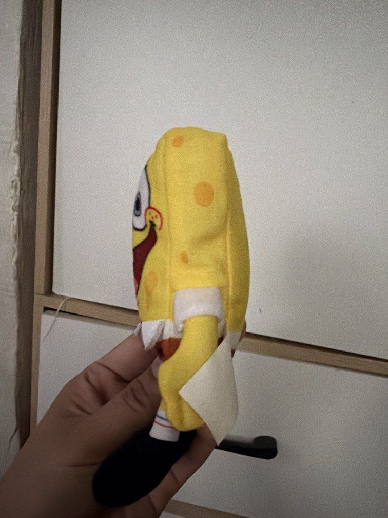 SpongeBob Squarepants Small Plush Toy Mcdonalds 2012 (Category: Plushies & Soft Toys) located in Pateros City. Submitted by flukycharms (Listing ID 1469990102, Image 2). Description: .