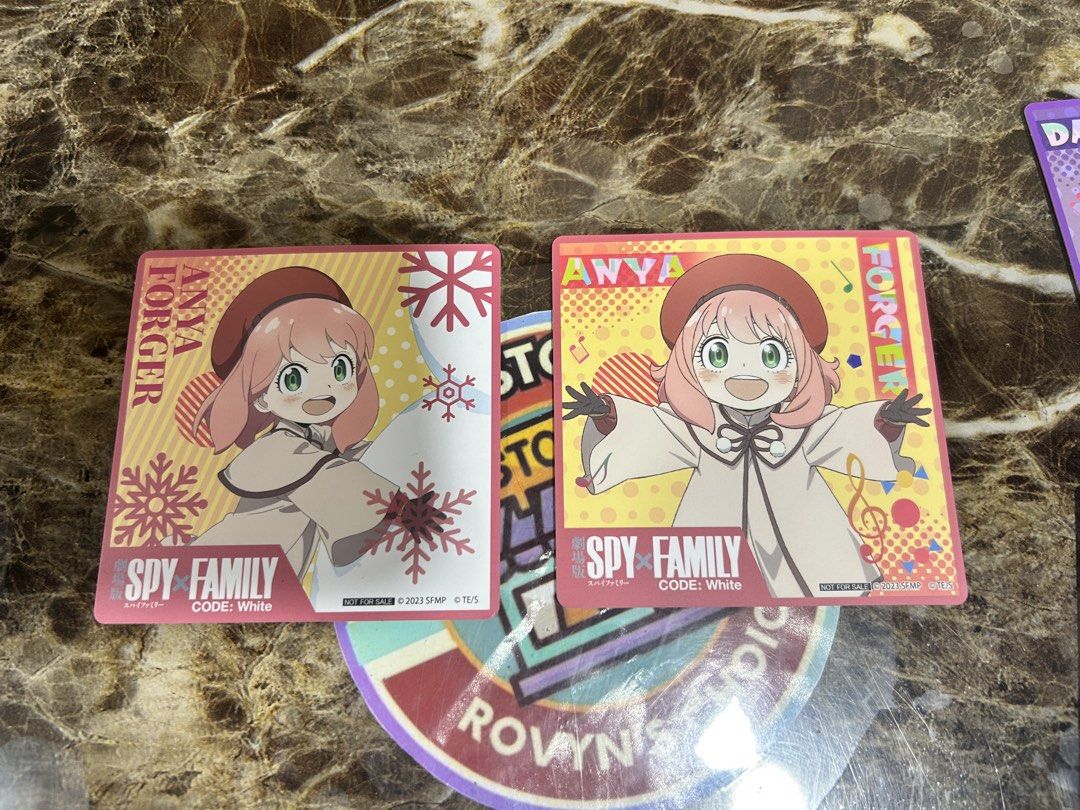 spy x family coster complete set (Category: Character Goods) located in Caloocan City. Submitted by rovynstore30 (Listing ID 1470122378, Image 2). Description: spy x family coster complete set 5 sets available 80 pesos per set kung ano nasa picture yun ang marereceived 1st to pay via gcash mod: lalamove, spx or shoppe checkout coaster pala ito para syang mini poster makapal as is what you see is what you get #rovynstore #animerch .