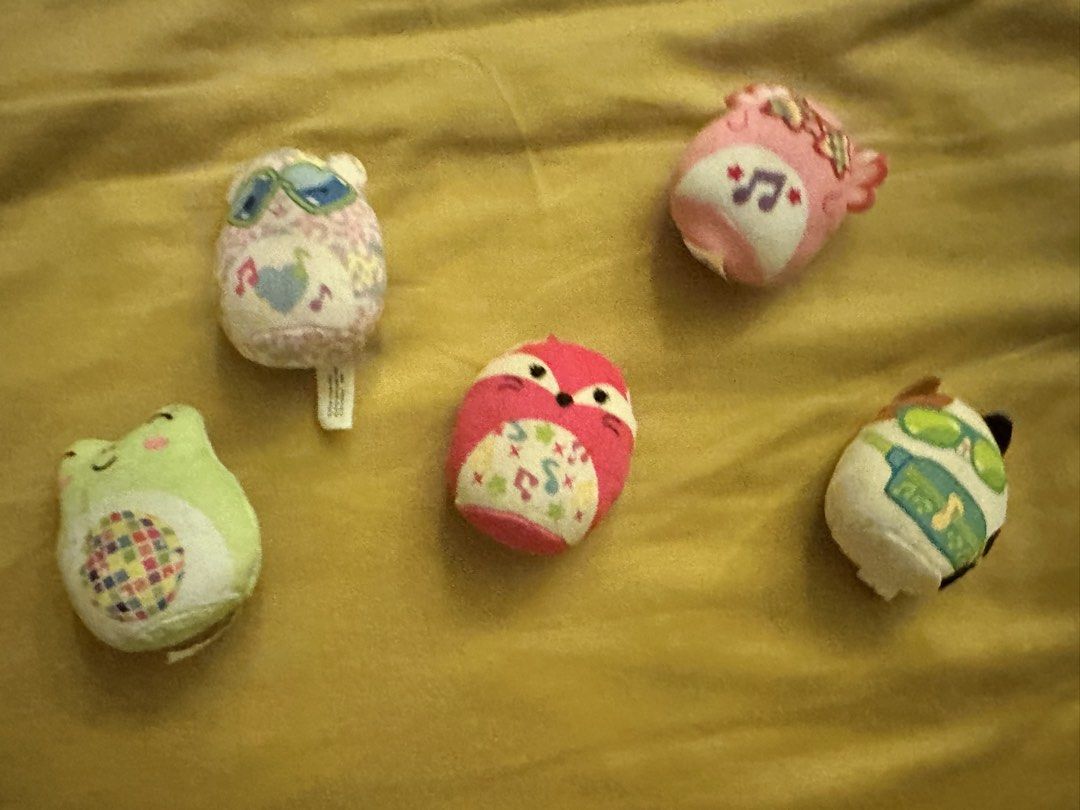 Squishmallow macdonald’s bundle (Category: Plushies & Soft Toys) located in Imus. Submitted by epiccrystal.62b19 (Listing ID 1470094460, Image 1). Description: Bundle includes: Michaela Cam Fifi Wendy archie Lalamoveonly shoulder by buyer Payment through gcash.