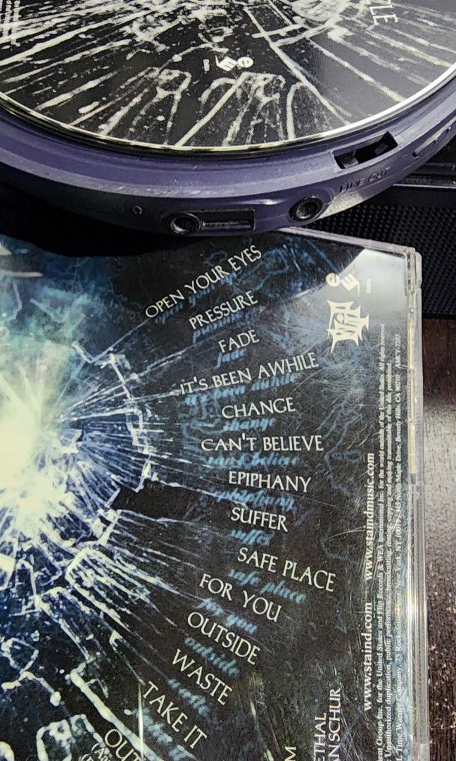 Staind - Break the Cycle (JPN, w/o Obi) (Category: CDs & DVDs) located in Paranaque City. Submitted by storagemnl (Listing ID 1469975070, Image 2). Description: Staind - Break the Cycle (JPN, w/o Obi) PHP 430+SF #StorageMNL.