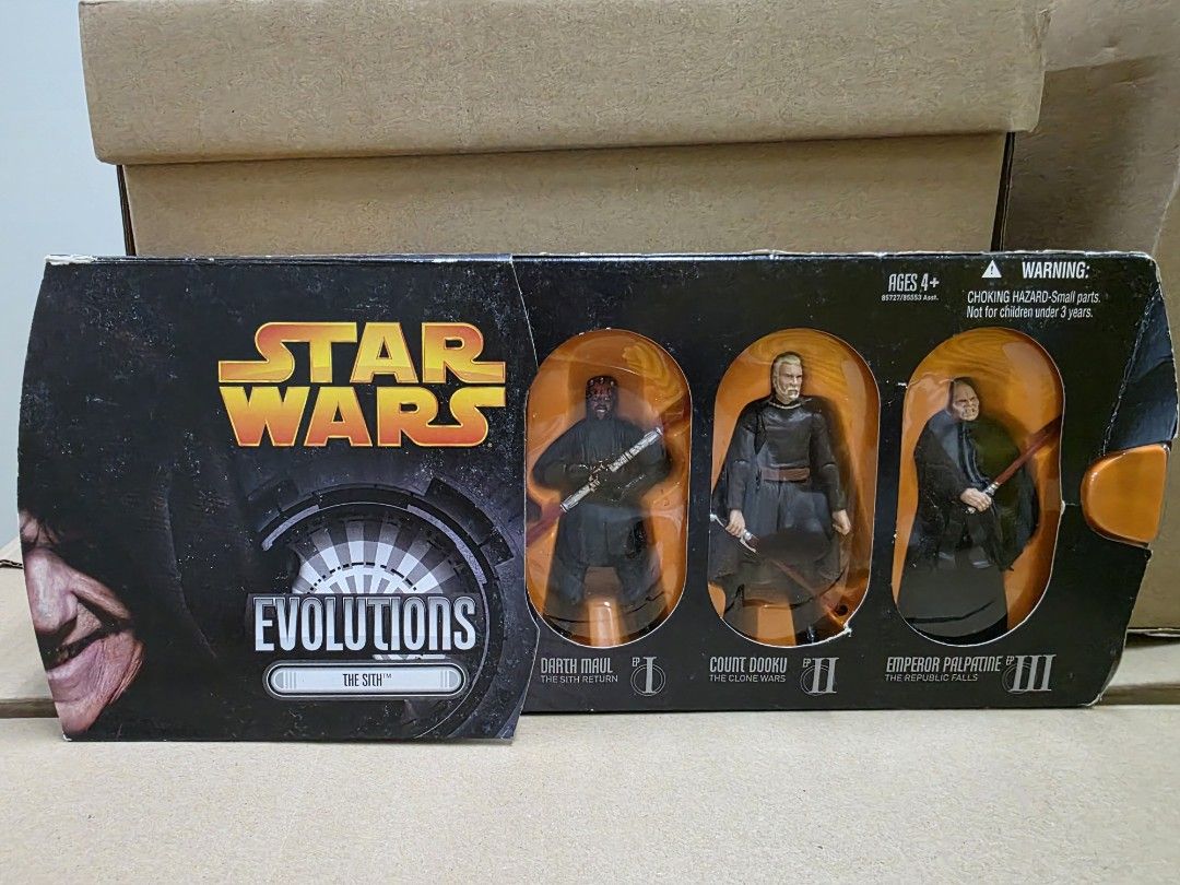 Star Wars Evolutions The Sith Action Figure Set, Toys & Collectibles ...