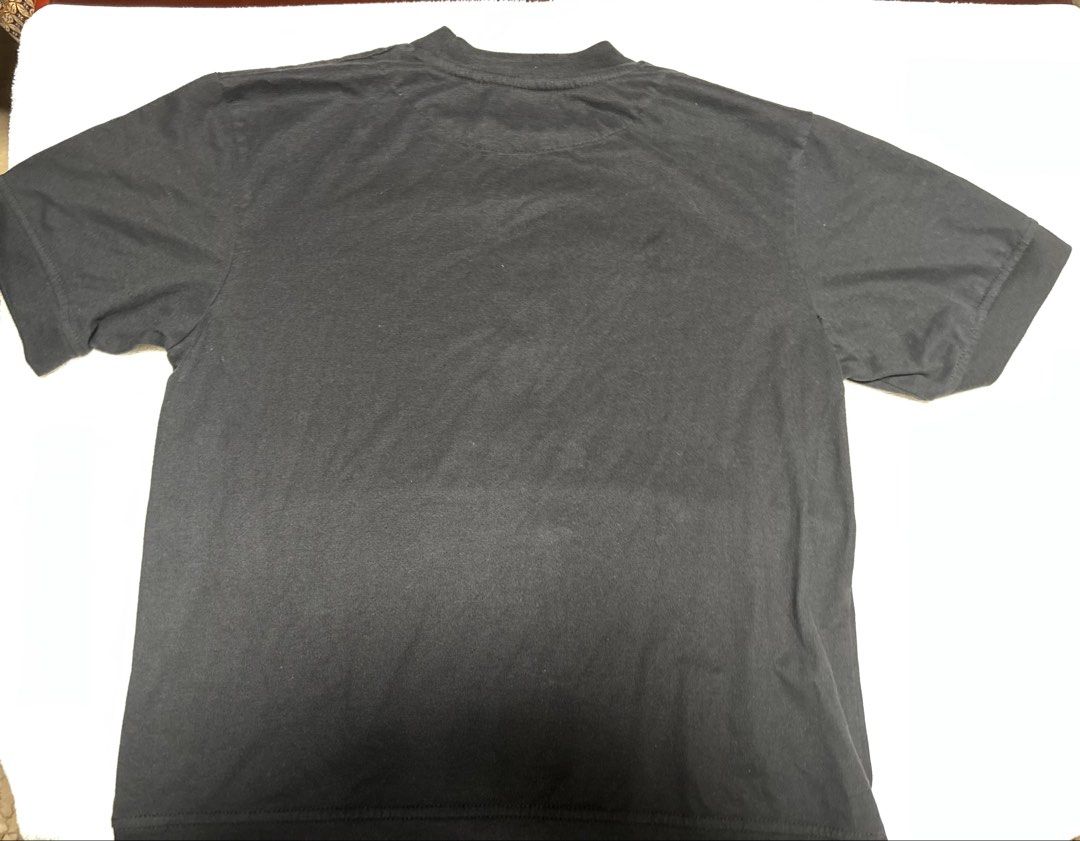 Straightforward Black T-Shirt Small (Category: Tshirts & Polo Shirts ) located in Quezon City. Submitted by ravalotyru50071 (Listing ID 1470006052, Image 3). Description: - Brand: Straightforward - Color: Solid black - Size: Small - Material: 100% cotton - Fit: Standard fit - Design: Classic crew neckline, short sleeves, clean front and back Lalamove or Meetup Dm if interested.