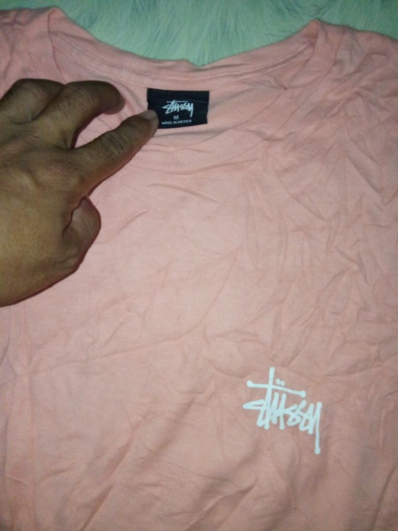 Stussy (Category: Tshirts & Polo Shirts ) located in Manila. Submitted by oddhorse_38124c (Listing ID 1470083347, Image 3). Description: rare color stussy m on tag, no issue 10 color rate no side stitch dimes 20x29.