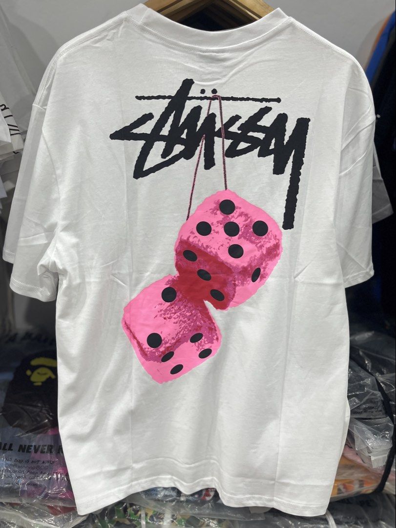 Stussy t-shirt (Category: Tshirts & Polo Shirts ) located in Caloocan City. Submitted by style_hoods (Listing ID 1469991963, Image 2). Description: Stussy t-shirt Color: white Size: medium Small Stussy front Big logo back Excellent condition..