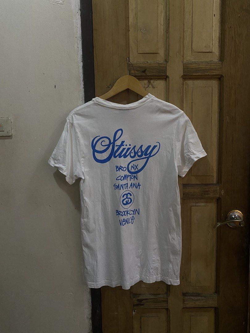 Stussy World tour (Category: Tshirts & Polo Shirts ) located in Manaoag. Submitted by mangthrifttayo (Listing ID 1469995362, Image 2). Description: STUSSY WORLD TOUR!! NO ISSUE EXCELLENT CONDITION SIZE SMALL DIMENSIONS: 18X28 PRICE: 850.