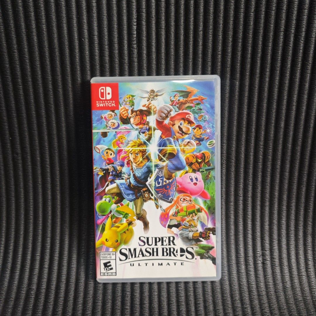 Super Smash Bros Ultimate Switch Game (Category: Nintendo) located in Quezon City. Submitted by shopme_gadget30 (Listing ID 1470000903, Image 1). Description: kindly read the details first for sale fixed price good Condition tested and working with case and game card compatible to Nintendo switch usa region qc area meet up: sm north shipping fee must shoulder by the buyer via lalamove or grab payment: bdo/gcash happy gaming everyone.