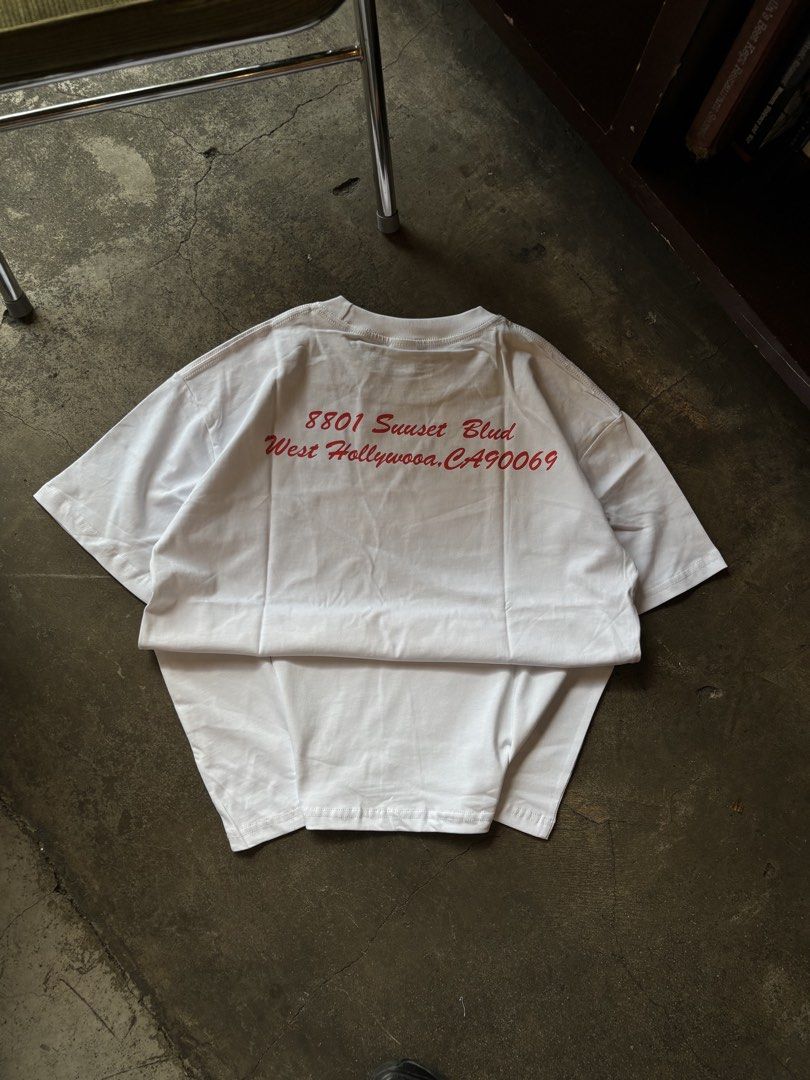 Supreme West Hollywood 8801 Tee (Category: Tshirts & Polo Shirts ) located in Manila. Submitted by distinct_mnl (Listing ID 1470118436, Image 3). Description: Supreme West Hollywood 8801 Tee Php 1299 S - 22x27 M - 23x28 L - 24x29 XL - 25x30 .