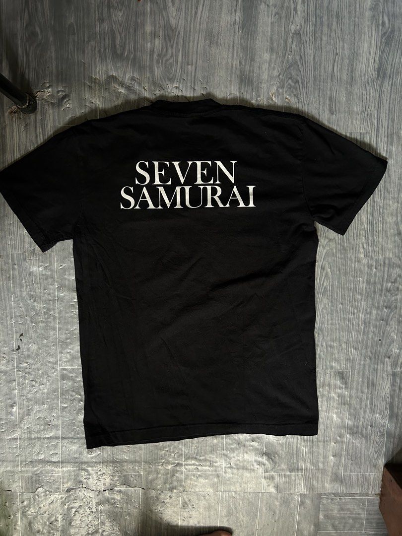 Supreme x Undercover Seven Samurai Tee (Category: Tshirts & Polo Shirts ) located in Manila. Submitted by copothrift (Listing ID 1469955378, Image 3). Description: Dimes: 22.5x26.5 Authentic!! No issuee.
