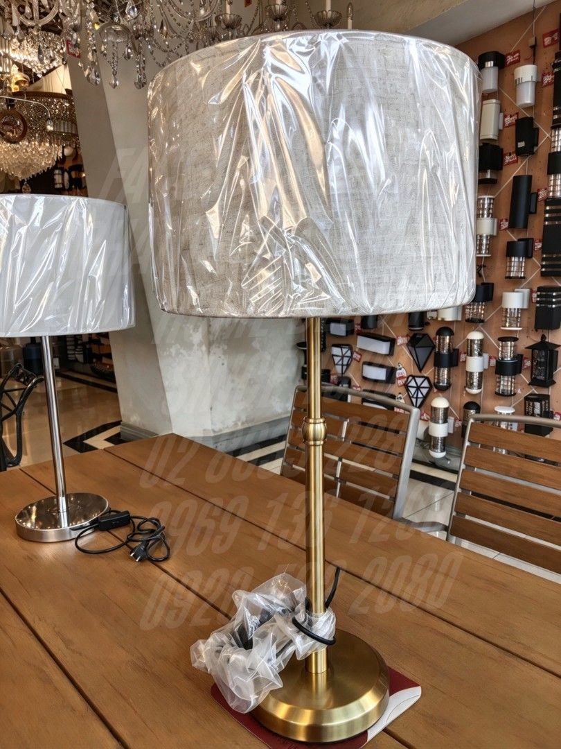 table lampshade (Category: Lighting) located in Antipolo. Submitted by homelightingtrading (Listing ID 1469966407, Image 1). Description: C.O.D Metro Manila only W/ delivery fee PAYMENT FIRST Province Area W/ Shipping fee Superior high-end quality NO TO PUCHU PUCHU BRAND NEW WARRANTY FACEBOOK PAGE Chandelier Lamps Home Decor Since 1980 ☎️ 02 8633 2287 📱0920 532 2080.