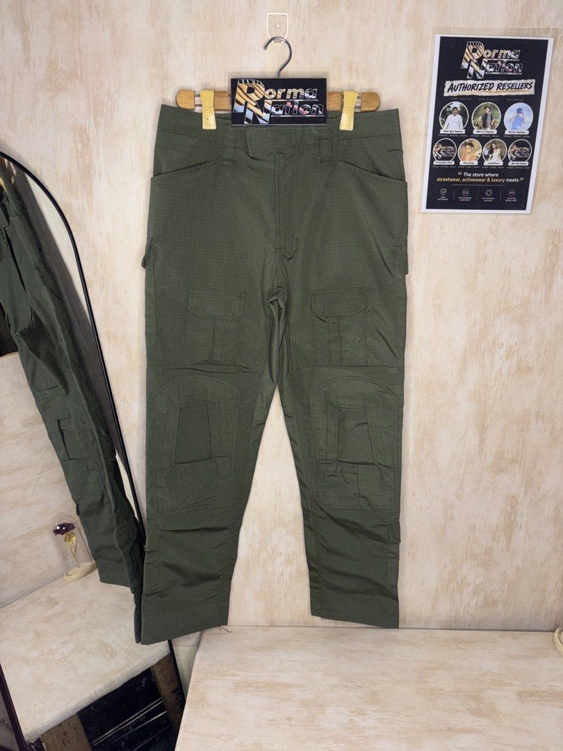 TACTICAL PANTS (Category: Chinos) located in Cabuyao City. Submitted by pormanation-thrift-store (Listing ID 1469996742, Image 1). Description: TACTICAL PANTS Condition: LIKE NEW Color rate: 10 /10 (PWEDE SA MASELAN) Size: 32 Dimes: 33”Wx40.5”L Issue: NONE❌ Price: 1200.