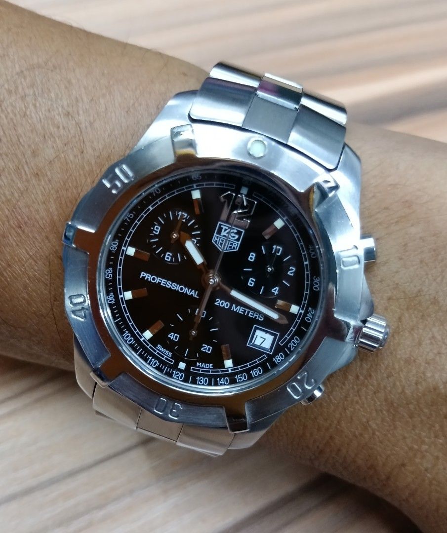 Parcel Label. Tags TAG Heuer 2000 Exclusive Chronograph, Luxury, Watches on Carousell