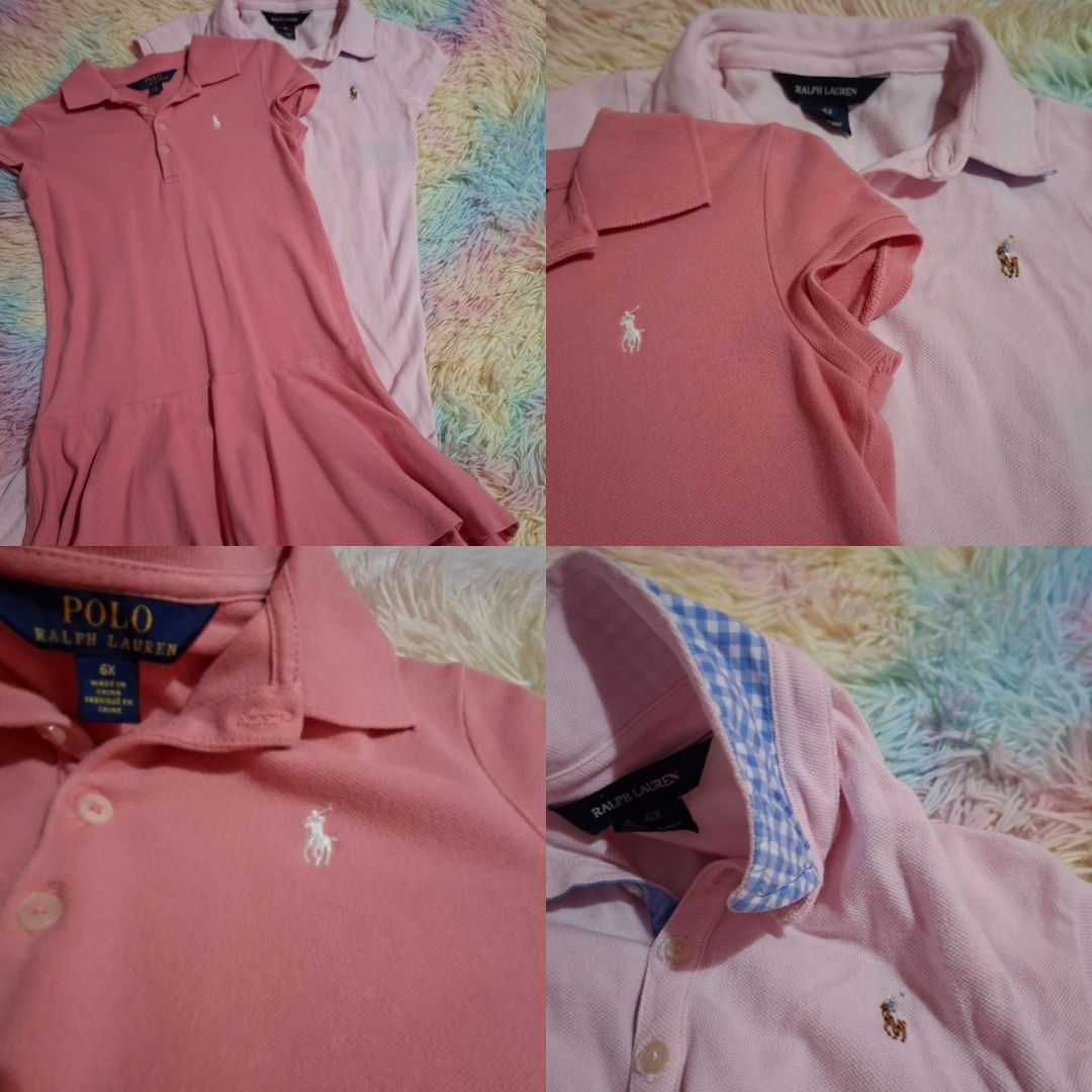 Take both Ralph Lauren polo dress (Category: Babies & Kids Fashion) located in Las Pinas. Submitted by assortedkidzstuffs (Listing ID 1470073849, Image 1). Description: take both for P875 only (selling low) A U T H E N T I C like new / lightly used no flaw, still in very good condition both are size 6x.