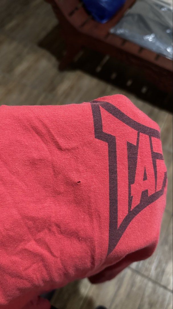 TAPOUT Y2K SHIRT (Category: Tshirts & Polo Shirts ) located in Manila. Submitted by urban.vintage (Listing ID 1470070852, Image 3). Description: : PINHOLE (NEED WASH) MOP :GCASH (NO COD) SHIP VIA: LALAMOVE & J&T LOCATION: PASIG CITY LENGTH: 29 WIDTH :21.