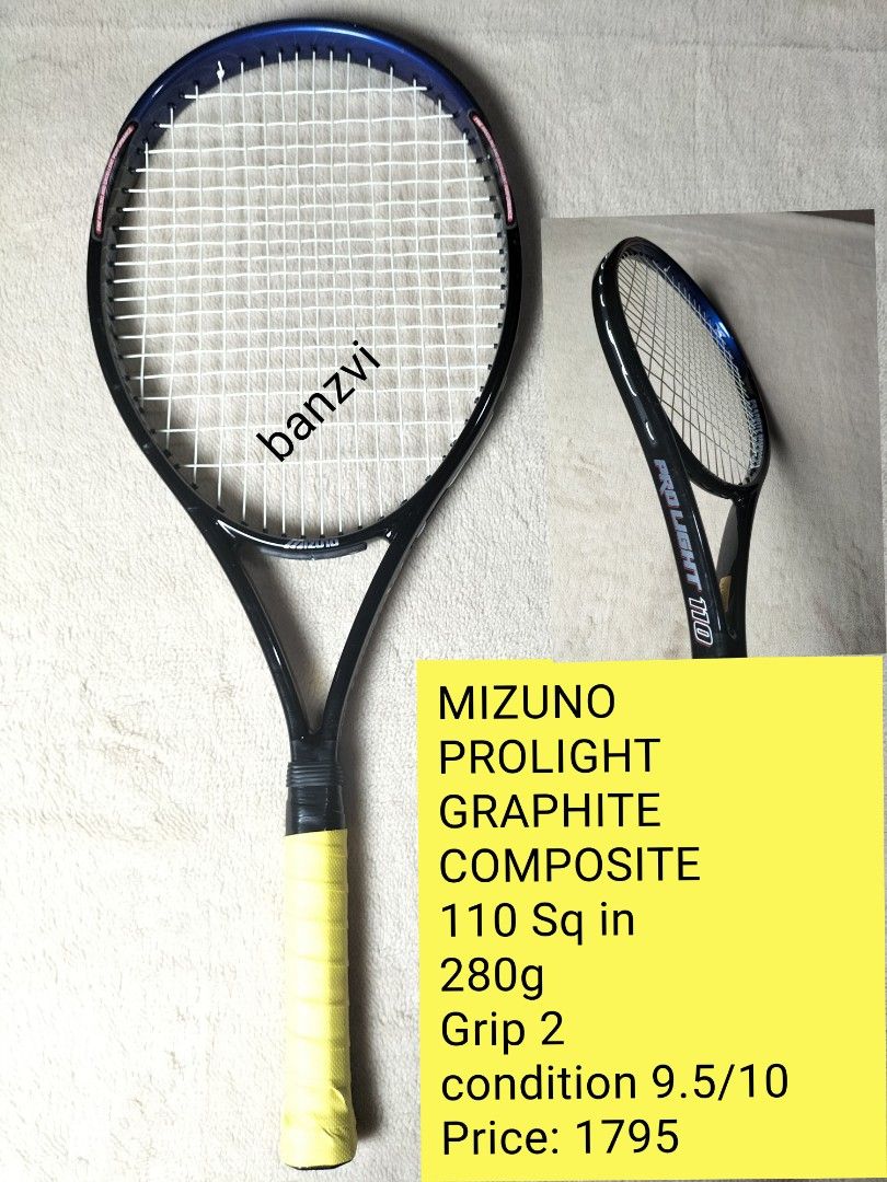 Tennis Racket (Category: Racket and Ball Sports) located in Cainta. Submitted by banzvi73 (Listing ID 1470058171, Image 3). Description: 👍💯 original 👉NO COD/COP PROVINCE 👉Shipping Nationwide 📍 Cainta Rizal PRICES POSTED ON EACH PICTURE .