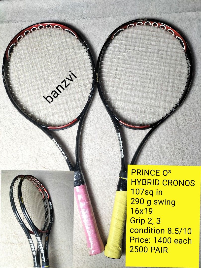 Tennis Racket (Category: Racket and Ball Sports) located in Cainta. Submitted by banzvi73 (Listing ID 1470058476, Image 1). Description: 👍💯 original 👉NO COD/COP PROVINCE 👉Shipping Nationwide 📍 Cainta Rizal PRICES, SPECS POSTED ON EACH PICTURE .