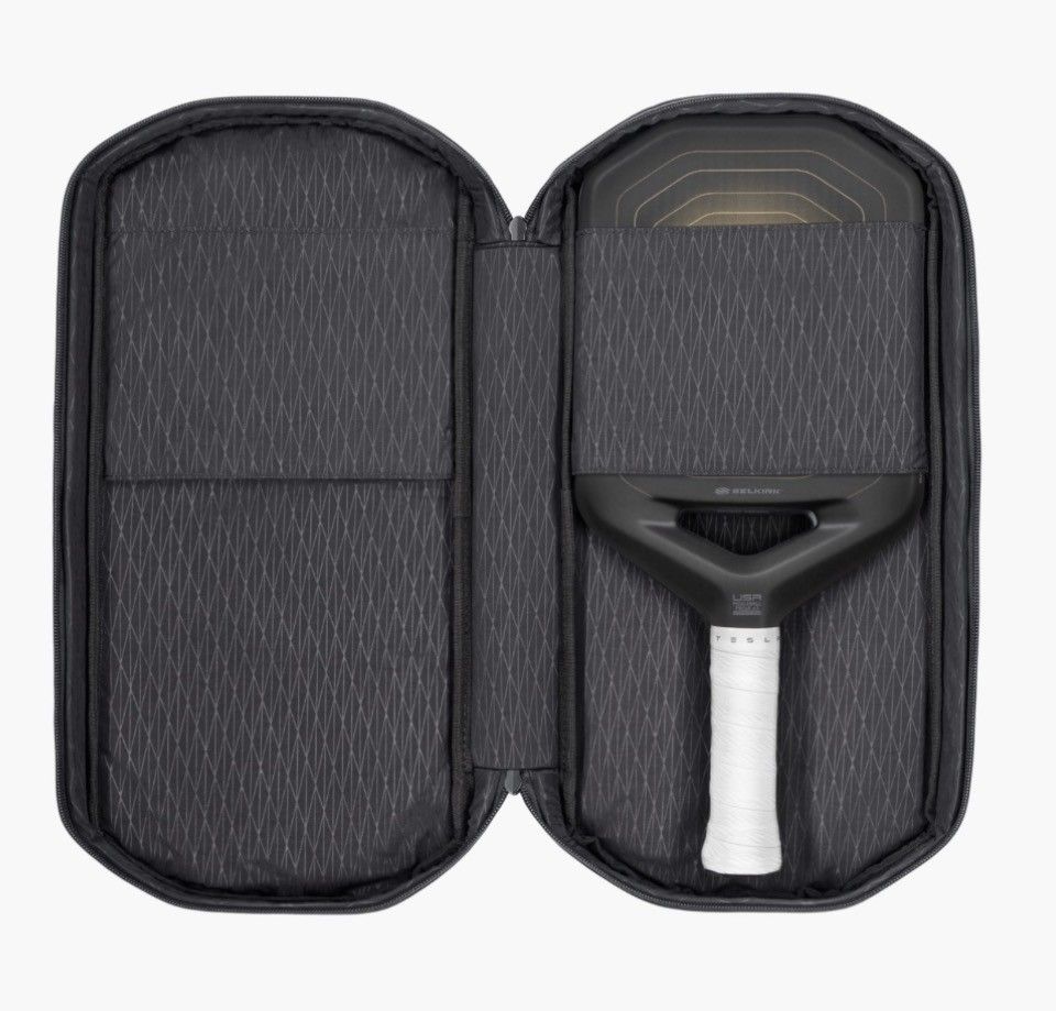 TESLA AURUM PICKLEBALL PADDLE (Category: Racket and Ball Sports) located in Manila. Submitted by maddyros (Listing ID 1469953865, Image 3). Description: Tesla Aurum Paddle by Selkirk Brand new, sealed in box with original bag. Arriving November 25. ₱39,000.