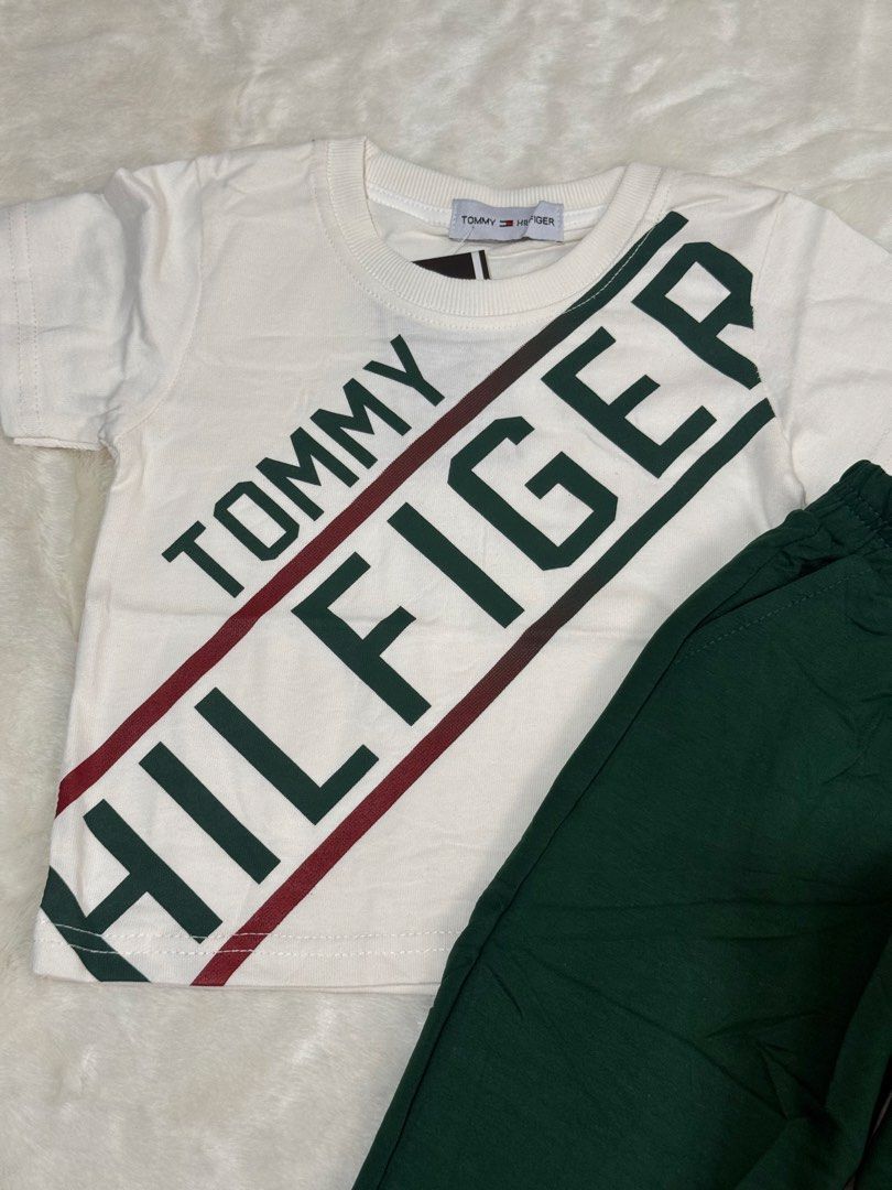 TH Terno Set Shirt and Jogging Pants (Category: Babies & Kids Fashion) located in Quezon City. Submitted by ad.kloset (Listing ID 1470025355, Image 2). Description: ₱480 - sizes 100:150 ₱499 - sizes: 160-190.