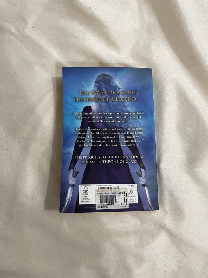 The Assassin's Blade by Sarah J. Maas (Category: Storybooks) located in Manila. Submitted by sylveohn (Listing ID 1470051712, Image 2). Description: .