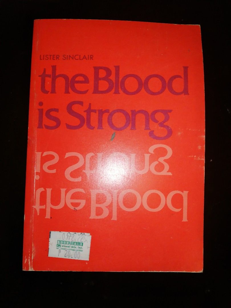 The Blood is Strong (Category: Storybooks) located in Makati City. Submitted by booksbymarvin (Listing ID 1469960784, Image 1). Description: For sale Paperback In good condition MOD, MOP: LBC GRAB, GCASH, BPI.