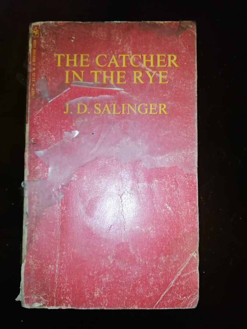 The Catcher in the Rye (Category: Storybooks) located in Makati City. Submitted by booksbymarvin (Listing ID 1469959362, Image 1). Description: For sale Has little insect damage Paperback In good condition MOD, MOP: LBC GRAB, GCASH, BPI.