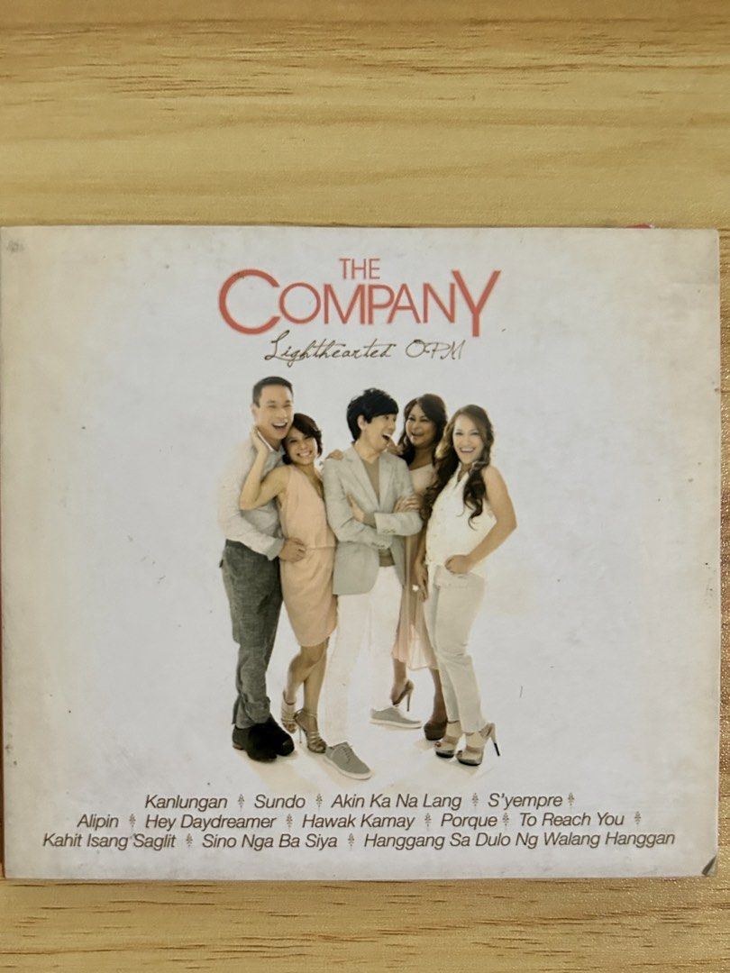 The Company - Lighthearted OPM (Category: CDs & DVDs) located in Quezon City. Submitted by mus1conerecordz (Listing ID 1469973528, Image 1). Description: First to pay basis 📌 Case is not graded 📌 Payment thru Gcash 📌 Shipping thru LBC, Gogo express, JNT & delivery via Lalamove PM lang po. Thank you! 🙂.