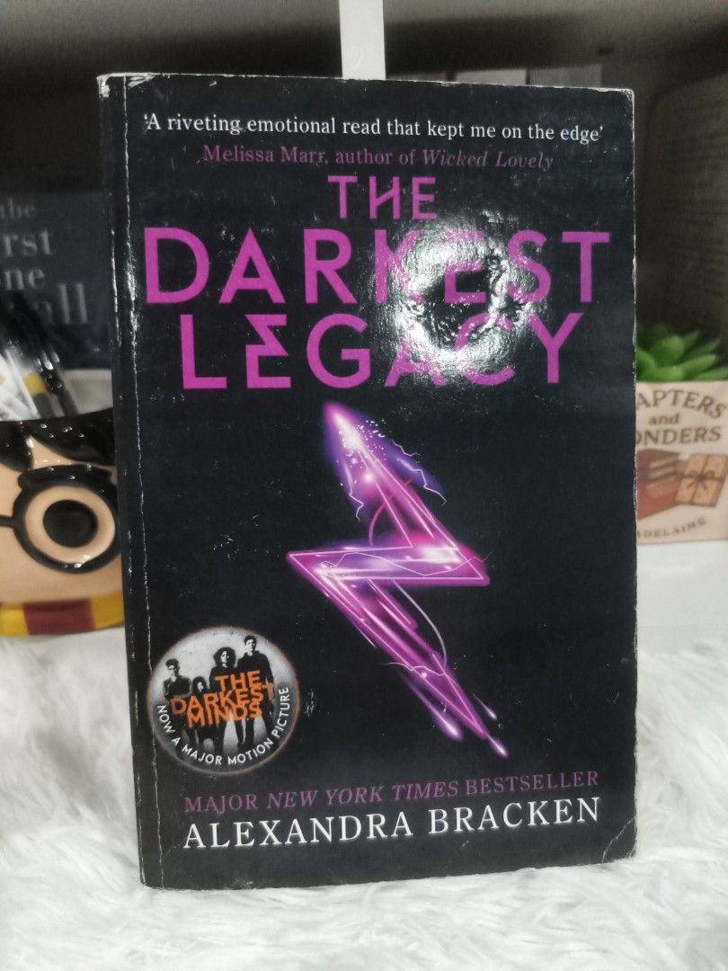 The Darkest Legacy by Alexandra Bracken (Category: Storybooks) located in Cabuyao City. Submitted by chaptersandwonders143 (Listing ID 1469998247, Image 1). Description: - Title: The Darkest Minds (Book 4) - Author: Alexandra Bracken - Format: Paperback (Quercus edition) - Language: English - Genre: Young Adult / Dystopian Fantasy - Condition: Great read for fans of the series!.