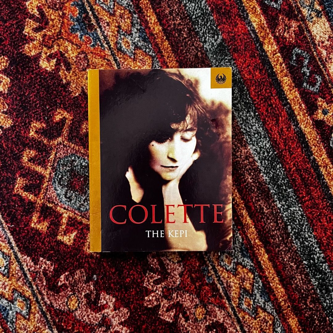 The Kepi (Paperback) by Colette (Penguin 60's Classics) (Category: Storybooks) located in Antipolo. Submitted by keepreads (Listing ID 1470028326, Image 1). Description: - Title: The Kepi by Colette - Format: Paperback edition with portrait cover Hi there! Please don't hesitate to message for more pictures of the book. Thank you so much! Last price indicated. MOP: GCash MOD: Lalamove/ Grab Delivery / J&T / LBC.