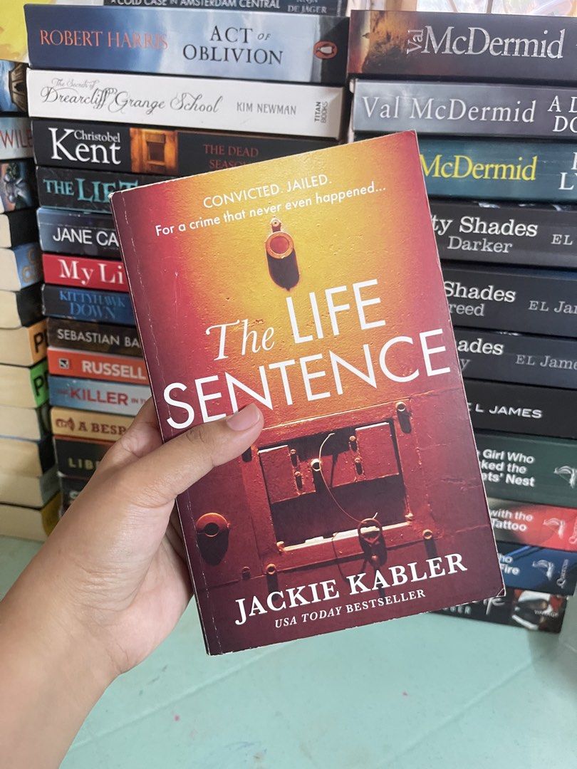 The Life Sentence by Jackie Kabler (Category: Storybooks) located in General Trias. Submitted by kwinay.28 (Listing ID 1470016632, Image 1). Description: Preloved book with spine crease Psychological Thriller/Mystery & Suspense.