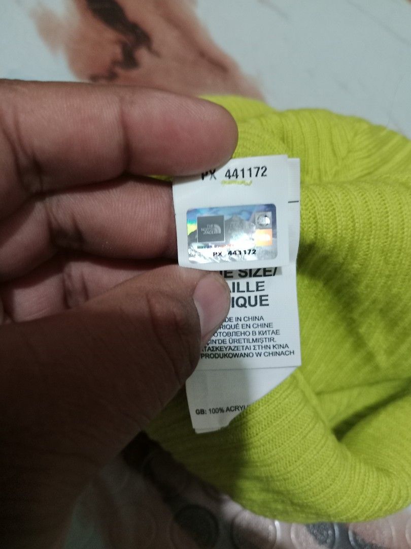 THE NORTH FACE BEANIE (Category: Beanies) located in Roxas, Palawan. Submitted by cabreramed14075 (Listing ID 1470073781, Image 3). Description: THE NORTH FACE BEANIE MINIMAL LOGO EXCELLENT CONDITION NO ISSUE COLOR RATE:10/10 ONE SIZE ADD SHIPPING FEE LOCATION PALAWAN..