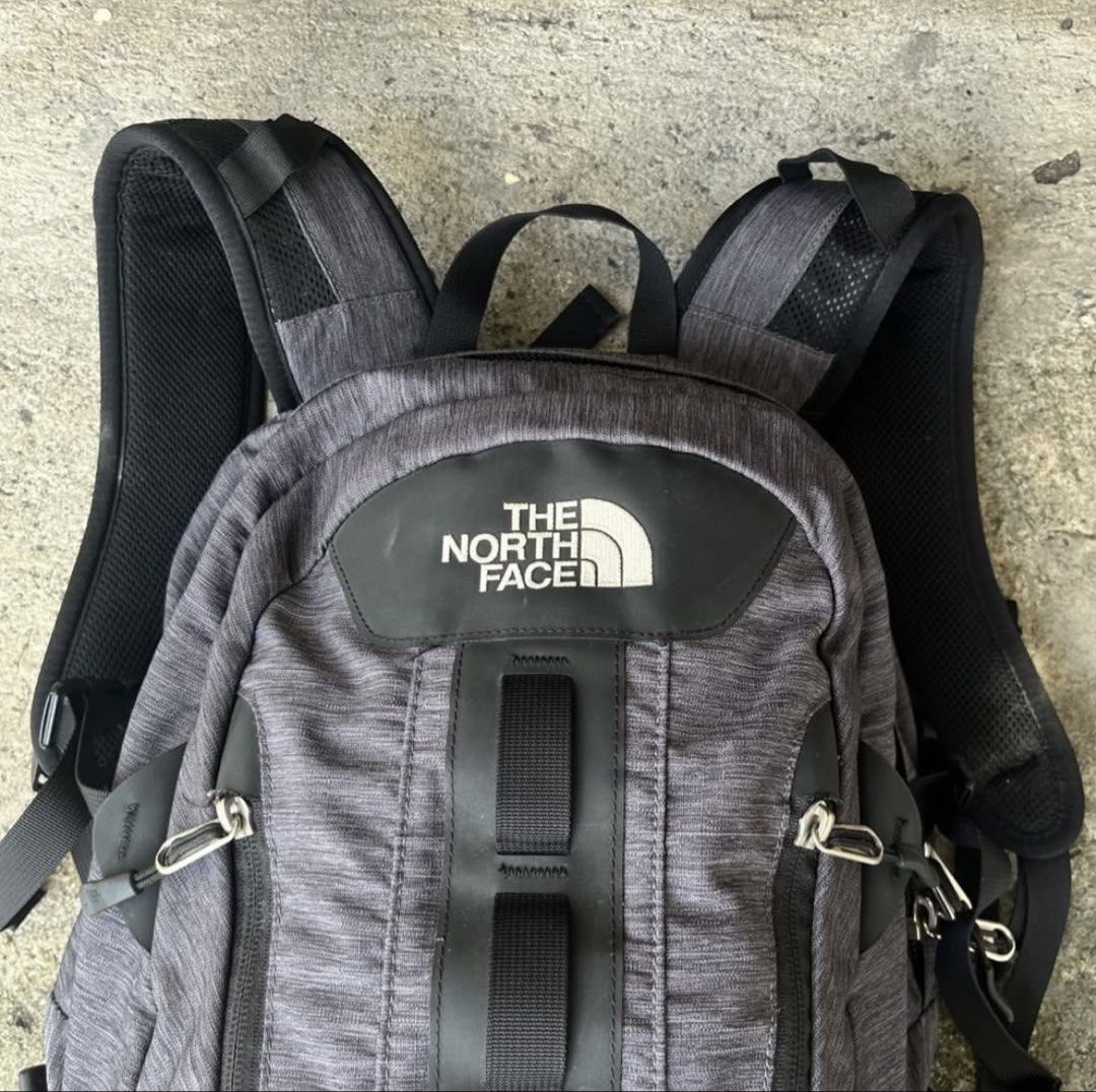 The North Face Big Shot Heather Grey Backpack (Category: Backpacks) located in Quezon City. Submitted by godwhymeshoppe (Listing ID 1470015438, Image 3). Description: - The North Face Big Shot Backpack in Heather Grey - Massive storage capacity ideal for school, travel, or daily commute - Dual zippered compartments with interior organization pockets and padded divider sleeve - Comfortable padded mesh back panel and shoulder straps - Front daisy c