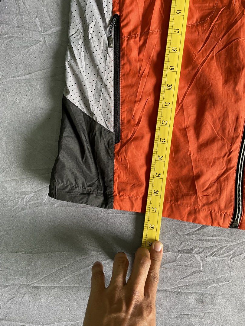 The Red Face Mountain Performance Windbreaker Jacket XX-Large (Category: Coats, Jackets and Outerwear) located in Cagayan de Oro. Submitted by jekdels05 (Listing ID 1469950567, Image 3). Description: - Brand/Line: The Red Face Mountain Performance - Color: Orange and black - Ideal for: Trail running and outdoor trekking - Breathability: Mesh side panels for airflow - Storage: Convenient zip chest pocket - Closure: Full zip with high collar - Size