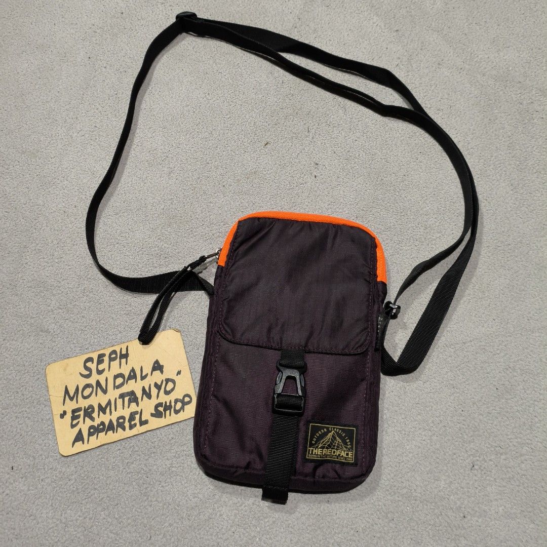 The Redface sling bag (Category: Sling Bags) located in Calatrava. Submitted by ermitany0 (Listing ID 1470035197, Image 1). Description: The Redface sling bag excellent condition Cordura Fabric check photos for more details ✅ ⬇️ location: Negros Occidental PM if interested 📩📩📩📩.