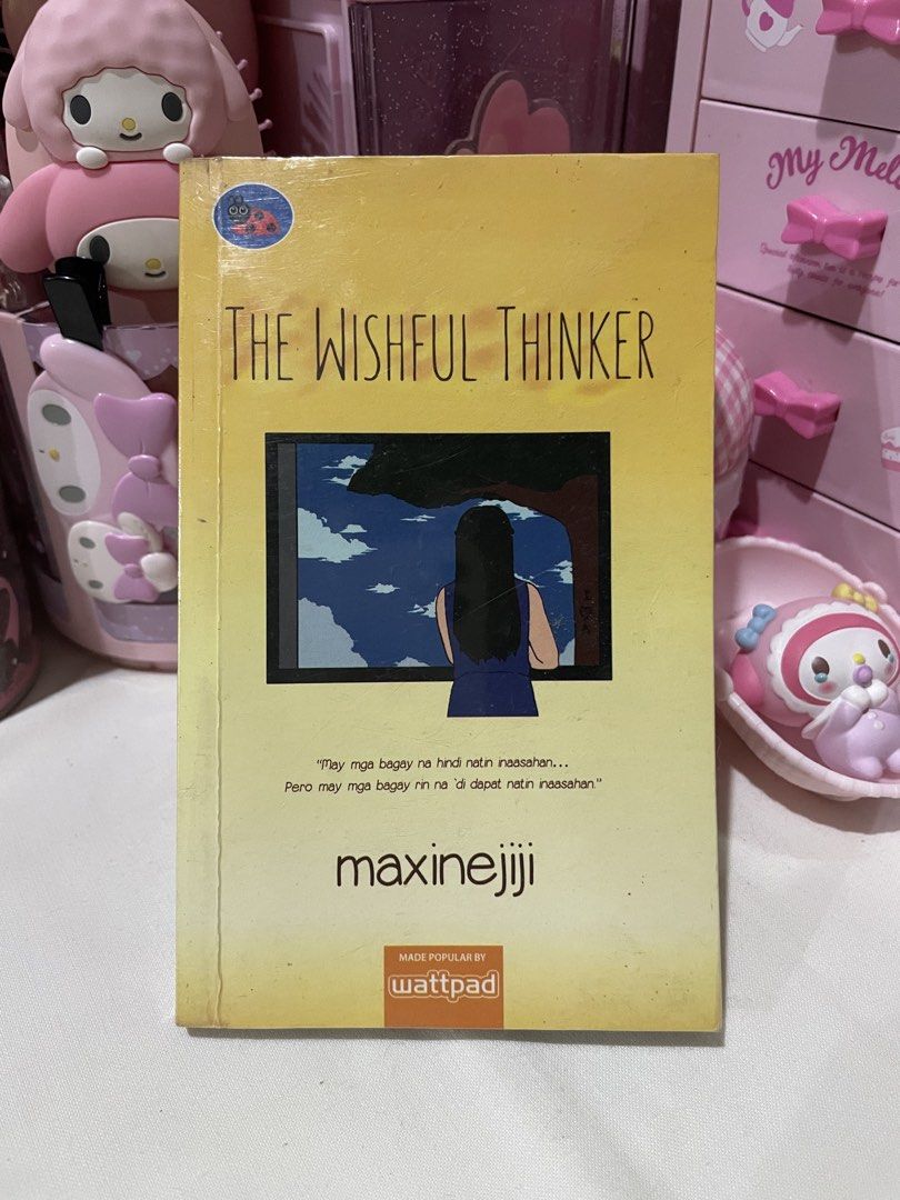 the wishful thinker by maxinejiji (pastrybug) (Category: Storybooks) located in Caloocan City. Submitted by imaseratta (Listing ID 1470111927, Image 1). Description: ♡ ꒰⊃⸝ ⸝ ⸝⊂꒱ა lfb / wts / ufs the wishful thinker by maxinejiji (pastrybug) ₱100 ♡ gcash (payo) ♡ j&t express / lalamove ♡ caloocan city - north, philippines for legitimacy checks, kindly visit my carousell profile @imaseratta or message my main facebook account @rcjoanamariz..