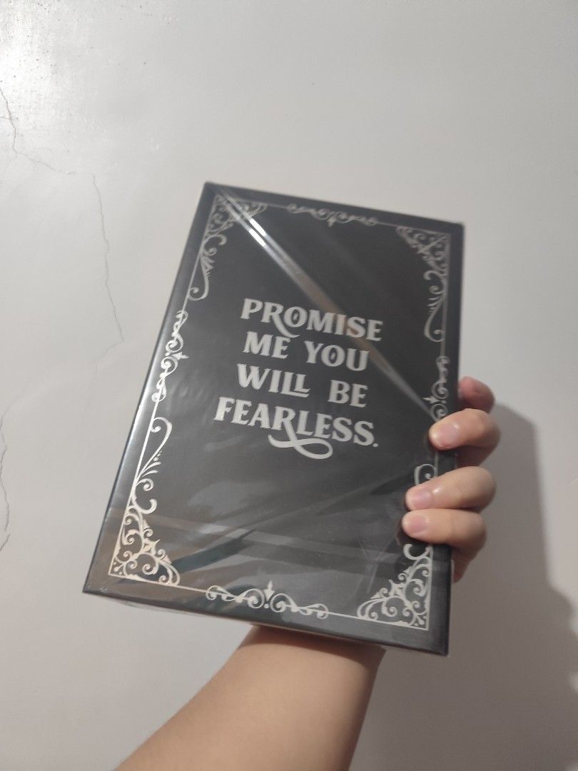 This Dark Descent by Kalyn Josephson Owlcrate Special Edition (Category: Storybooks) located in Bulacan. Submitted by mikkaryne (Listing ID 1470051349, Image 2). Description: - Title: This Dark Descent by Kalyn Josephson (Owlcrate Special Edition) - Format: Hardcover - Condition: Brand new - Special Features: Black sprayed edges and custom stenciled page edges featuring house crests - Perfect addition to any fantasy book collection!.