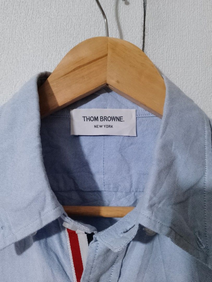 Thom Browne (Category: Tshirts & Polo Shirts ) located in Iligan City. Submitted by jh_pr0 (Listing ID 1469980812, Image 2). Description: Thōm Brôwné Good as new Dimes: 20x29.5 Color rate: 10/10 No issue Mine: 1k+sf.