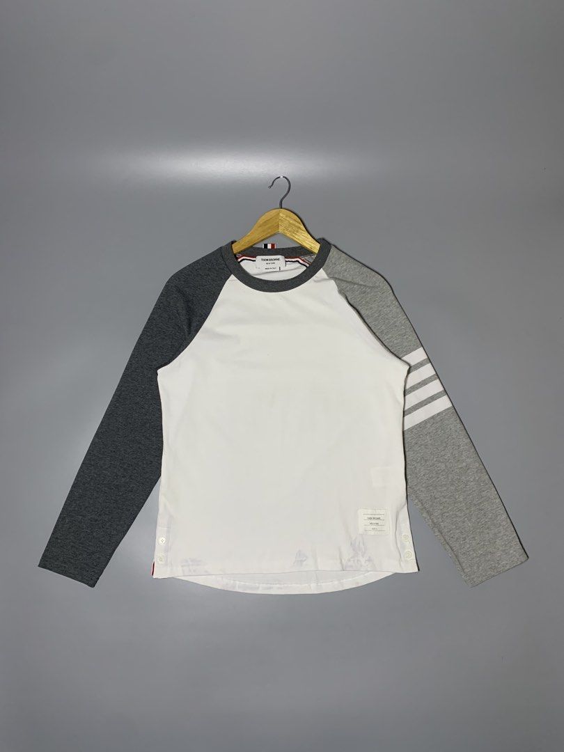 Thom Browne. long 2tone sleeve Shirt (Category: Luxury Apparel) located in Manila. Submitted by macadr1p (Listing ID 1470100098, Image 2). Description: Thom Browne. 𝑴𝒆𝒂𝒔𝒖𝒓𝒆𝒎𝒆𝒏𝒕𝒔 — 20x24 𝑩𝒆𝒔𝒕 𝑭𝒊𝒕 — Medium 𝑪𝒐𝒍𝒐𝒓 𝑹𝒂𝒕𝒆— 10/10 𝑪𝒐𝒏𝒅𝒊𝒕𝒊𝒐𝒏 — Excellent 𝑻𝒂𝒈𝒔 — Complete 𝑰𝒔𝒔𝒖𝒆𝒔 — None 𝑭𝒂𝒃𝒓𝒊𝒄 — High-quality 𝑪𝒐𝒍𝒐𝒓 — Not faded 𝑺𝒊𝒈𝒏𝒔 𝒐𝒇 𝑼𝒔𝒂𝒈𝒆 — None 𝑫𝑰𝑺𝑪𝑳𝑨𝑰𝑴𝑬𝑹❗️ 𝑨𝒍𝒍 𝒑𝒉𝒐𝒕𝒐𝒔, 