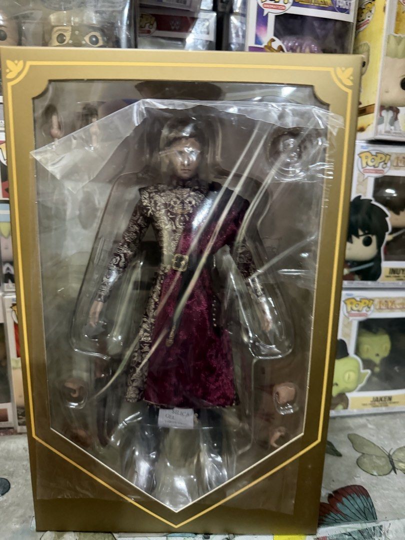 Threezero Game of Thrones King Joffrey Baratheon Deluxe Version (Category: Figurines & Statues) located in Manila. Submitted by funkospot (Listing ID 1469987778, Image 2). Description: - Brand new, unopened Threezero Game of Thrones King Joffrey Baratheon Deluxe Version - Stunning gold embossed box featuring the Lannister lion emblem and house words - Highly detailed patterned tunic and crimson sash - Includes sword, extra interchangeable hands, 