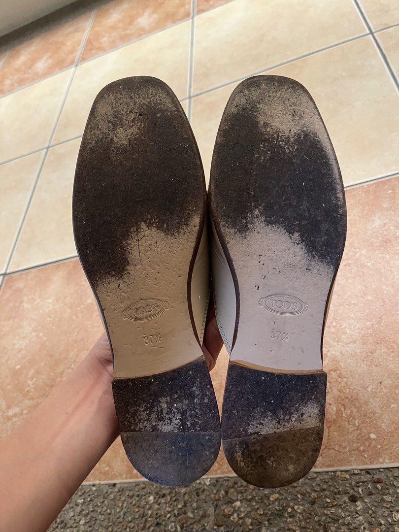 Tod's Double T Buckle Flat Loafer Mules (Category: Sneakers & Footwear) located in Taguig. Submitted by lil.ac (Listing ID 1469971479, Image 3). Description: No more box or dustbag 37.5 true to size No issues. No smell.