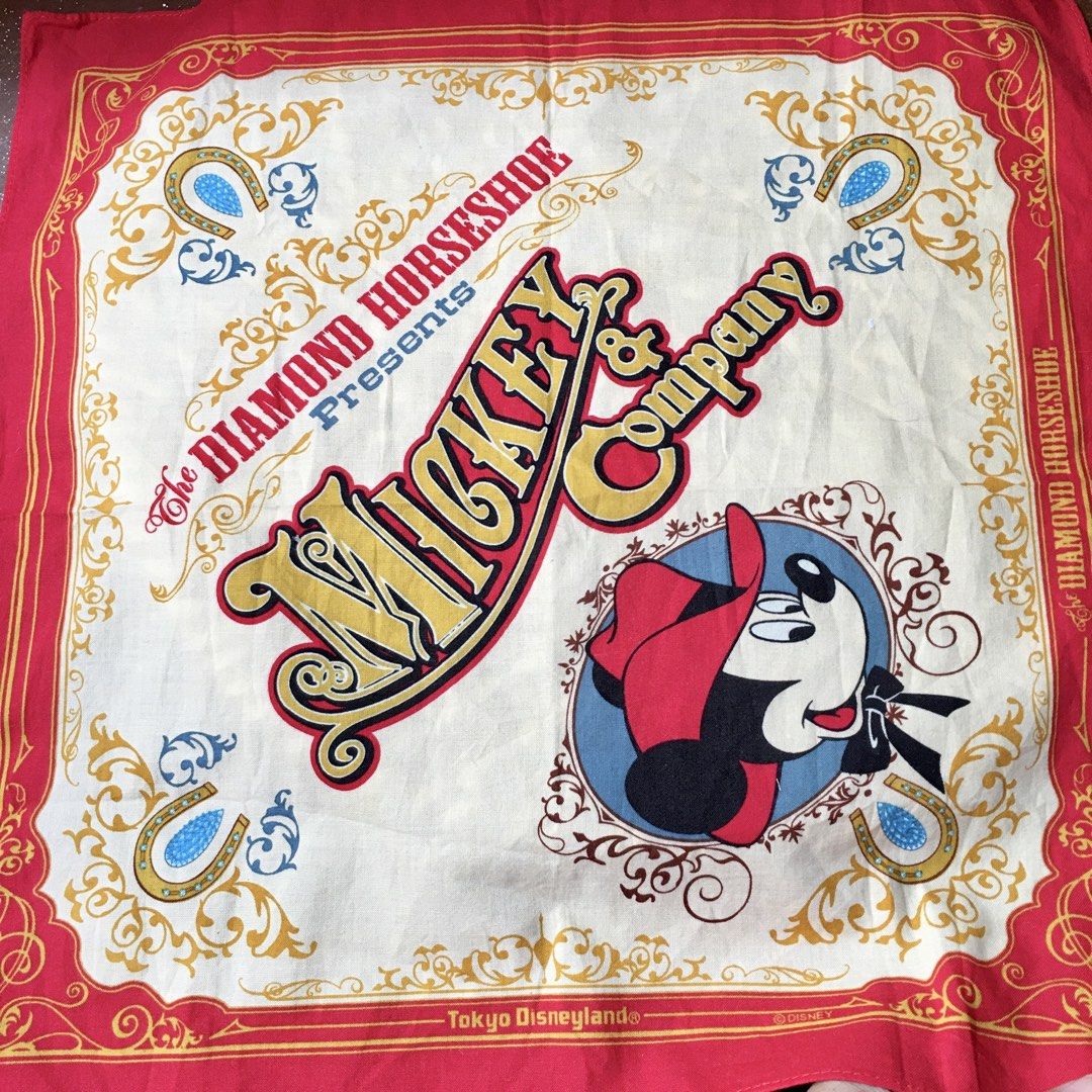 Tokyo Disneyland handkerchief (Category: Scarves) located in Quezon, Isabela. Submitted by hankies_garden2 (Listing ID 1470074369, Image 2). Description: Regular size Like new Fixed price‼️ Cotton hankies from Japan 1 day reservation only‼️ #japanhankies #japanscarves #mcm #branded #fendi #picasso #luxuryhanky #celinehandkerchief #fendihandkerchief #burberryhandkerchief #ysl #Givenchy.