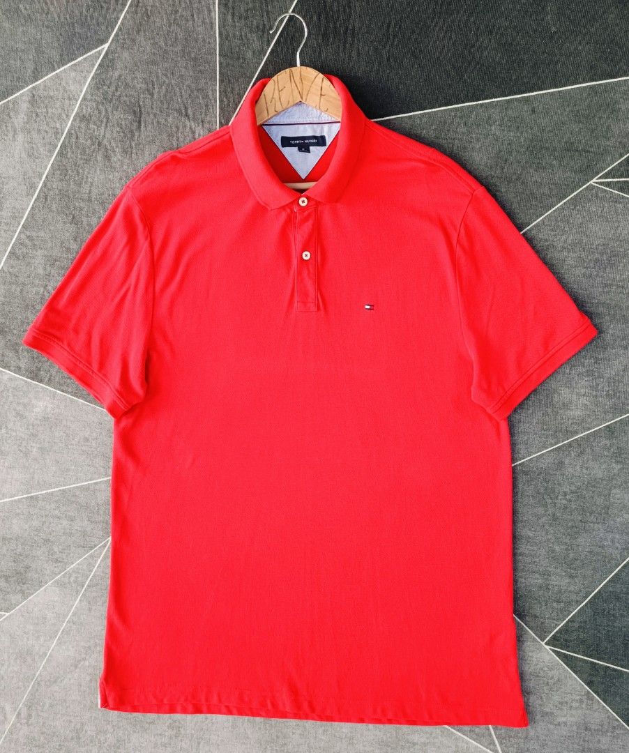 Tommy Hilfiger Polo (Authentic) (Category: Tshirts & Polo Shirts ) located in Cebu City. Submitted by renzecamingay (Listing ID 1469956434, Image 1). Description: Tommy Hilfiger Polo Excellent Condition XL on Tag Width 22 Length 32/33 850 Plus ship Only Thank you and GOD bless ☺️.