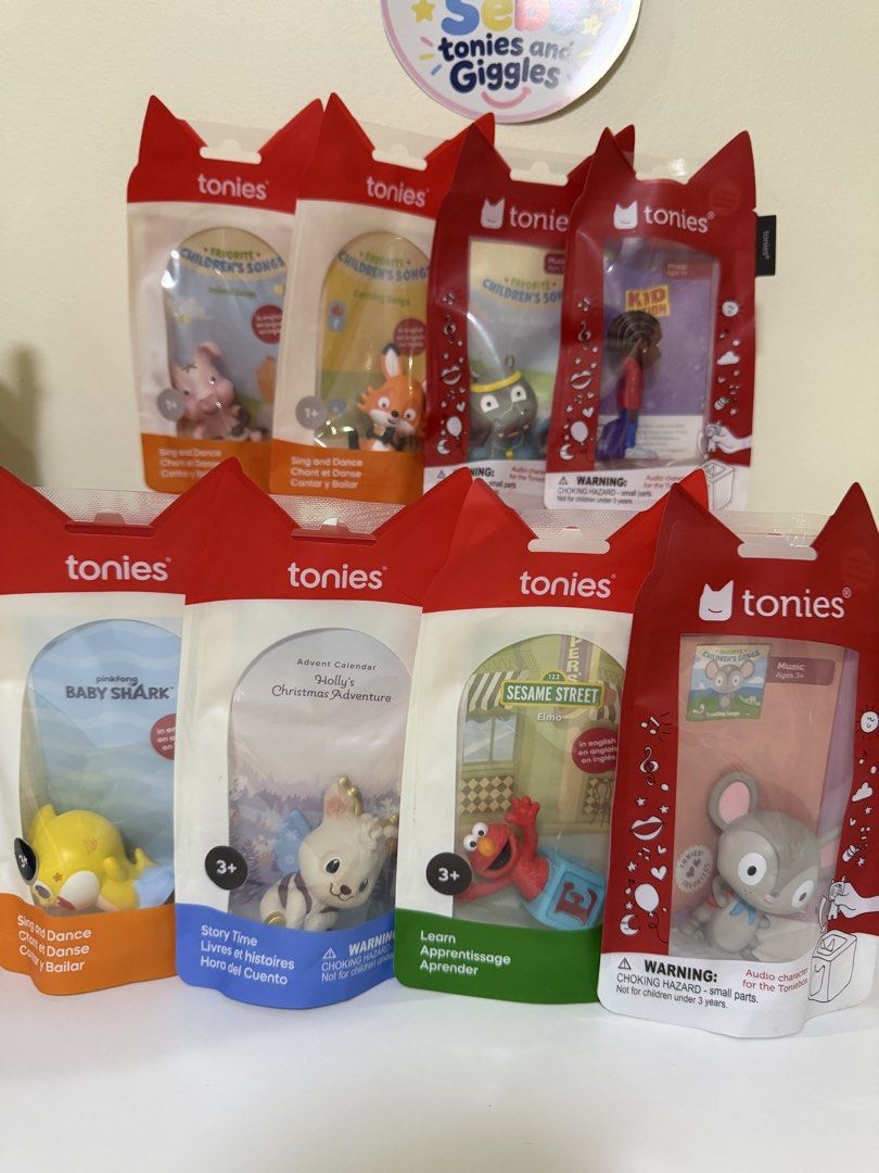 Tonies Toniebox 2 Audio Player Starter Set and Figures (Category: Portable Music Players) located in Cainta. Submitted by dhansoyyyy (Listing ID 1470011128, Image 2). Description: Toniebox 2 Pink - 9500 Tonies Figure ranges from 1350-1600 CREATIVE TONIES ON SALE 900 each.